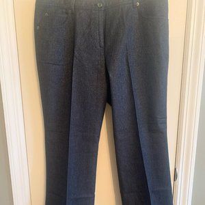 Worth Black Wide-Leg Dress Jeans